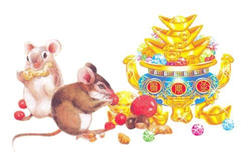 美好生活，生肖鼠的智慧与坚韧