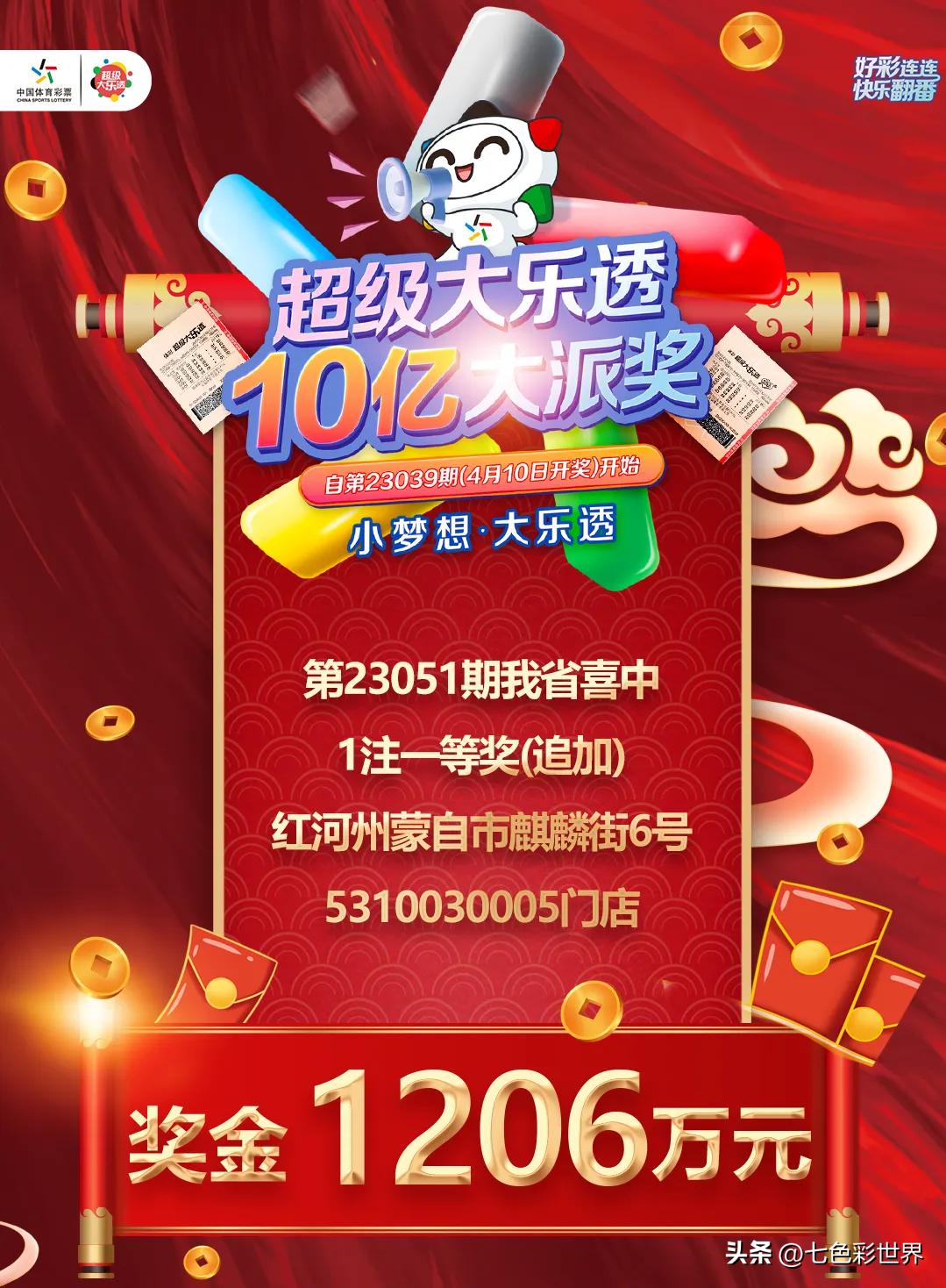 揭秘大乐透23051期开奖结果，幸运数字的碰撞与期待